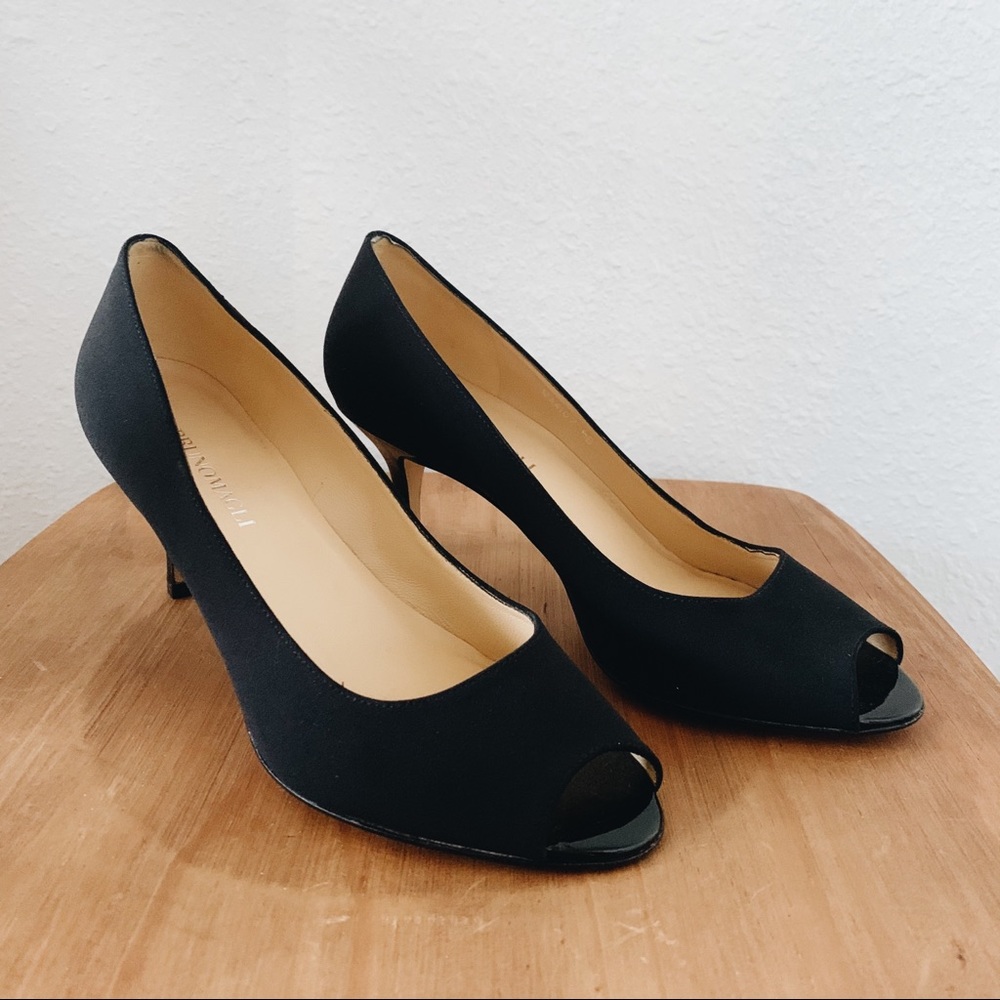 Bruno Magli Peep Toe Heels